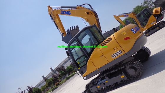 XCMG XE60D 6 tonnes de mini de chenille machine d'excavatrice avec le circuit hydraulique