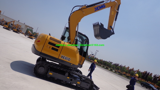 XCMG XE60D 6 tonnes de mini de chenille machine d'excavatrice avec le circuit hydraulique