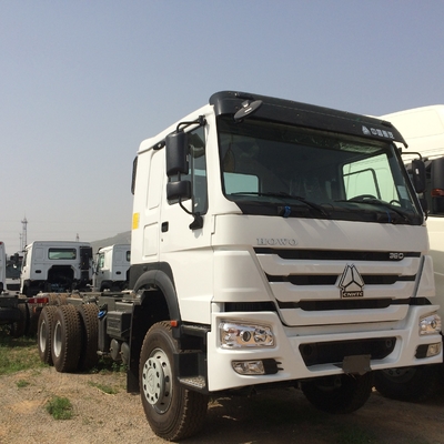 Norme d'émission lourde blanche de l'euro II de camion de cargaison de SINOTRUK HOWO 6X4