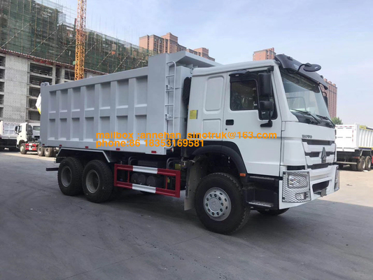 Le sino Howo camion à benne basculante d'Euro4 381hp 20M3 6x4 de levage avant 10 roule à faible bruit