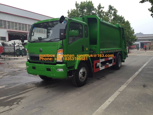 4x2 6001 - type de gazole de camion de but spécial de camion de compacteur des déchets 10000L
