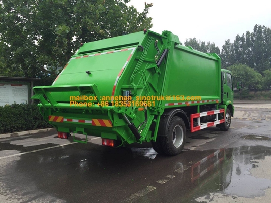 4x2 6001 - type de gazole de camion de but spécial de camion de compacteur des déchets 10000L