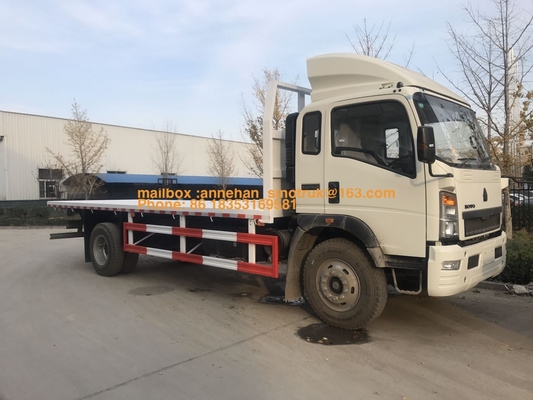 camion à plat de Sinotruk Howo des pneus 4x2 6 pour 10 - 20T charge Capaicty LHD