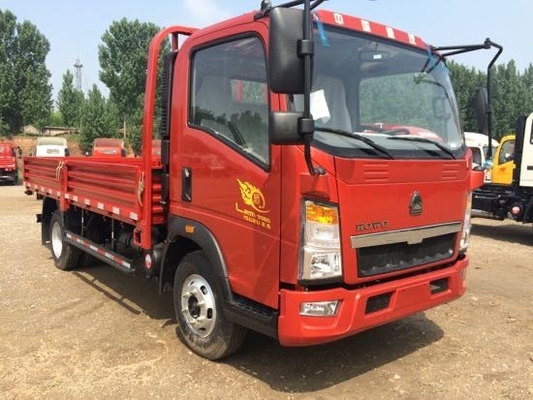 camion à plat de cargaison de lumière de 150hp Sinotruk Howo 4x2