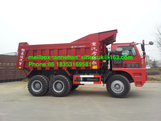 70T extrayant le camion- résistant du camion à benne basculante 6x4 Sinotruk Howo 30M3 Euro2 LHD
