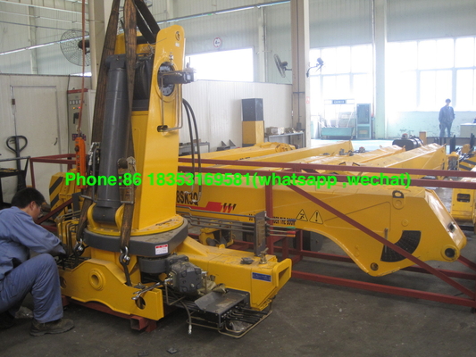 efficacité de fonctionnement élevée montée par camion télescopique de grue de boom de 8T Xcmg SQ8SK3Q