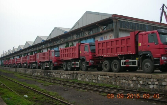 Camions- de Sinotruk Howo 336hp 18M3 mi 6x4 de levage avec 10 roues Lhd Euro2