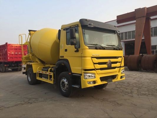 Le ccc a passé l'individu de Sinotruk Jowo 4x2 d'économie de combustible chargeant 6 CBM Mini Concrete Mixer Truck