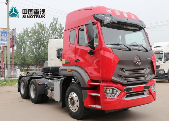 Camion de moteur de camion de tracteur des dormeurs N7B 371hp Sinotruk Howo de double de Sinotruk Hohan