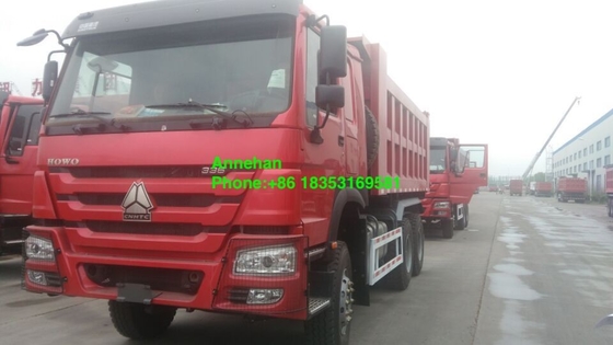 10 camion à benne basculante des roues 18M3 336hp Sinotruk Howo 6x4