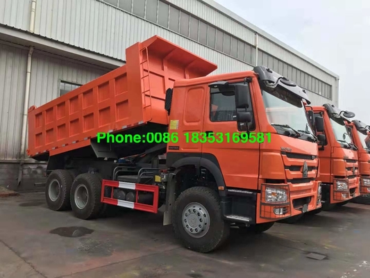 Camion à benne basculante orange de Zz3257n3847a 20M3 Howo A7