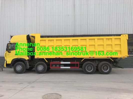 Sinotruk Howo A7 8x4 12 roule le camion à la benne basculante 30M3 résistant