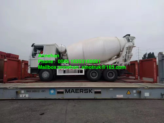 Camion de machine de mélangeur concret de Howo7 Sinotruk 10M3 336hp Euro2