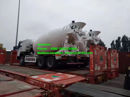 Camion de machine de mélangeur concret de Howo7 Sinotruk 10M3 336hp Euro2