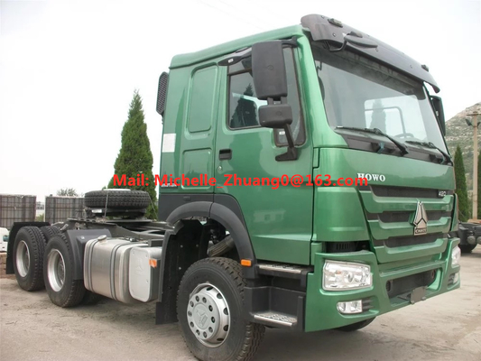 Camion de moteur de tête de tracteur de Sinotruk Howo 6x4 de l'euro 2