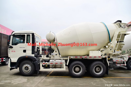 10 camion cubique de mélangeur concret des roues 12 6x4 371hp Howo
