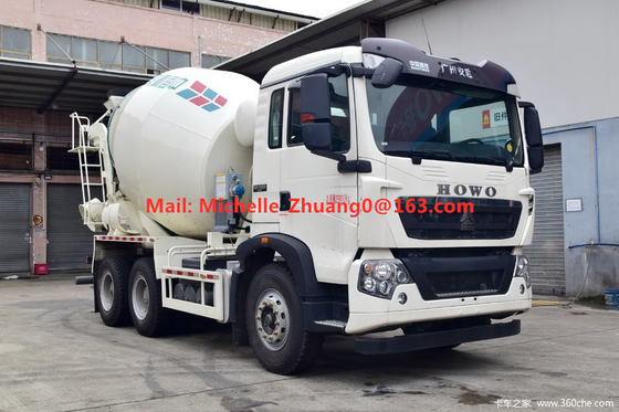 10 camion cubique de mélangeur concret des roues 12 6x4 371hp Howo