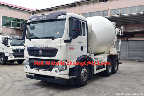 10 camion cubique de mélangeur concret des roues 12 6x4 371hp Howo