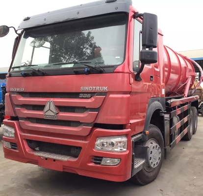 Camion d'aspiration d'eaux d'égout de vide de SINOTRUK HOWO 6X4 336hp