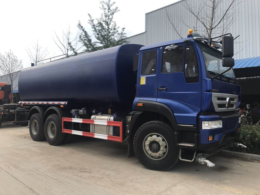 Camion manuel de bateau-citerne de l'eau d'arroseuse de 15000l 6x4