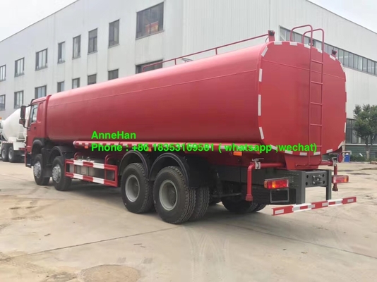 8x4 12 roule la remorque de réservoir d'eau de 371hp Sinotruk Howo7