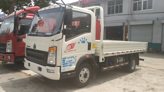 Commande de main gauche de camion de cargaison de lumière de Sinotruk passée par OIN 10T HOWO 4x2 Euro3 avec le C.A.