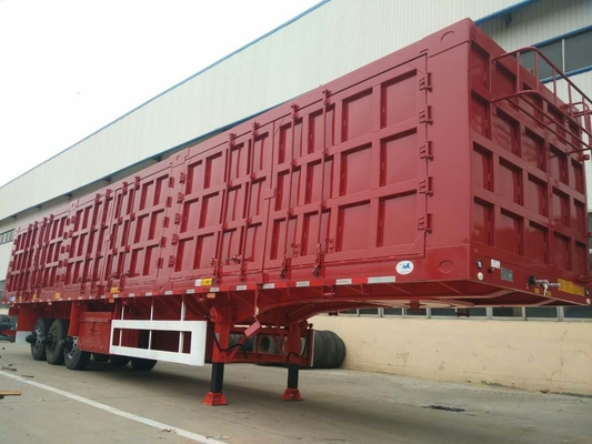 Remorques de Steel Box Van Heavy-duty Semi charge utile maximum 12000*2500*3600mm de 40 tonnes