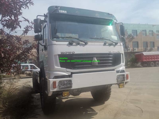 Camion de tracteur du blanc 371hp 6x6 Howo 7 de la cheville ouvrière 90#