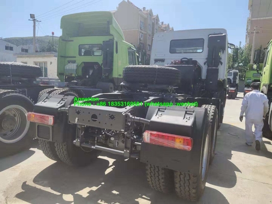camion de tracteur de 40T 420hp Sinotruk avec le réservoir de stockage de pétrole 1000L