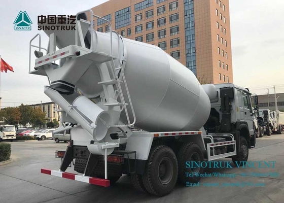 Camion de mélangeur concret de l'EURO 4 380HP 6X4 3830mm de ZZ1257N3841W