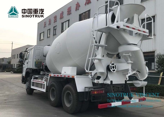 Camion de mélangeur concret de l'EURO 4 380HP 6X4 3830mm de ZZ1257N3841W