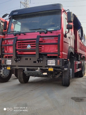 HF9 camion à benne basculante du tambour 300L Howo 6x4 avec le pare-chocs militaire
