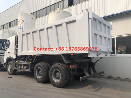 Camion à benne basculante résistant du gazole 450hp de la cabine HW76