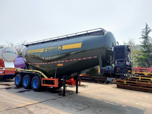 Le GV a passé à poudre de la capacité 45m3 la remorque matérielle avec n'importe quelle capacité que vous demandez