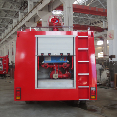 Camion rouge de lutte contre l'incendie de 140KW 5000L Dongfeng 4*2