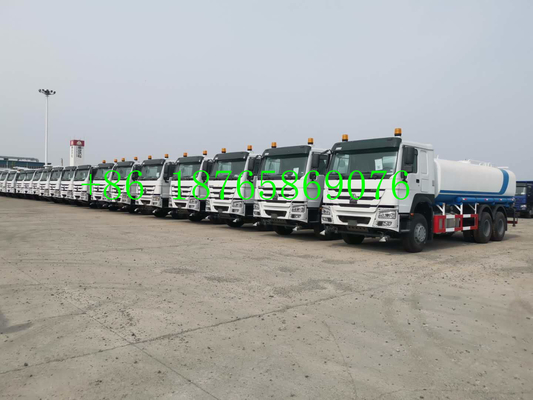 camion de réservoir d'eau des roues 6x4 336hp de 1500L Sinotruk Howo 10