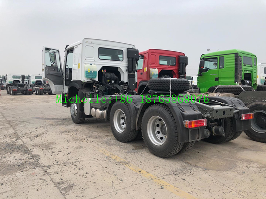 Camion principal de tracteur de ZZ4257S3241W 400L HW19710 6x4