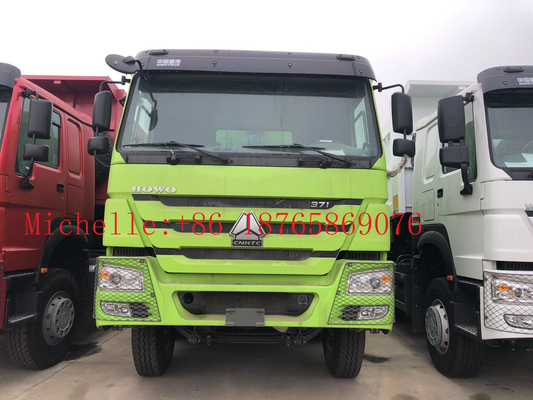 3 tonne 8*4 12 Wheeler Dump Truck For de l'axe 30cbm 45 2 passagers