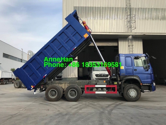 Camion à benne basculante résistant bleu de 20M3 40T LHD Front Lifting