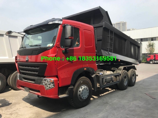 euro de 380hp LHD 4 10 roues Tipper Truck For Mining
