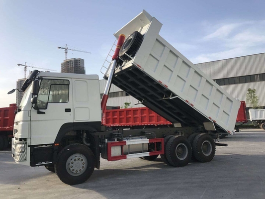 3 camion à benne basculante résistant de Lhd Howo 6×4 d'axe 371hp pour l'entreprise de construction