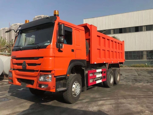 3 camion à benne basculante résistant de Lhd Howo 6×4 d'axe 371hp pour l'entreprise de construction