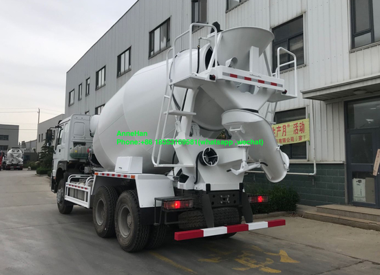 10 camion Sinotruk Howo de mélangeur concret des roues 10M3 7 336hp Euro2 RHD