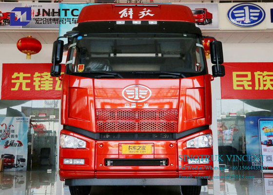 Euro du nouveau modèle J6P de Faw 2 roues de 350hp 6x4 10 avec le double camion de tracteur de soutes