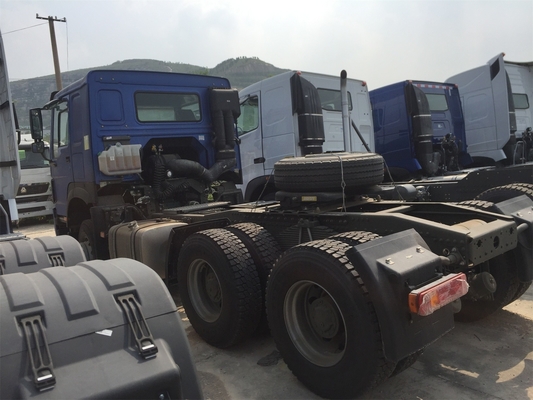 Camion de remorque bleu de tracteur de camion de moteur de Sinotruk Howo 371 ZZ4257N3241W