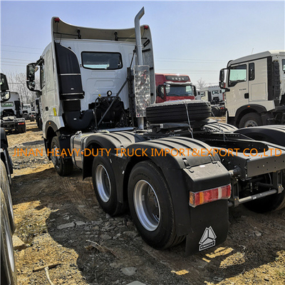 Camion blanc de tracteur de Howo 6x4 de camion de moteur de Sinotruk A7 6x4