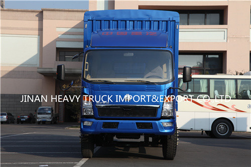 6m 5 tonnes de cargaison diesel Sinotruk Mini Truck Light Small WD615.47