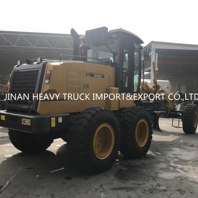Route Asphalt Machine de GR165 142kw Tow Hydraulic Compact Motor Grader