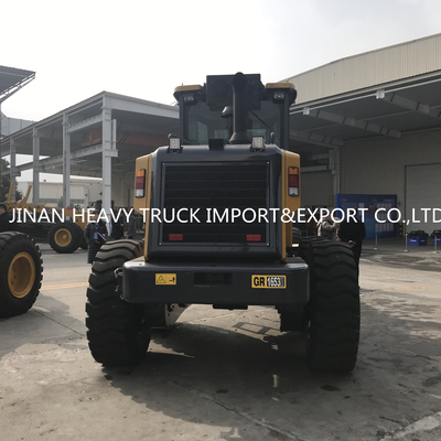 Route Asphalt Machine de GR165 142kw Tow Hydraulic Compact Motor Grader