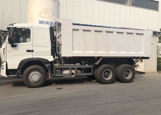 Sinotruk HOWO A7 6x4 371 chevaux camion à décharge blanc camion à décharge camion à chargement